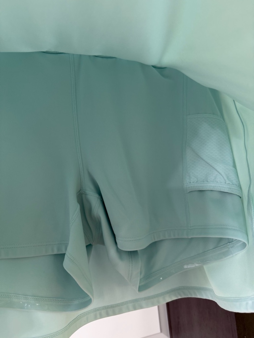 Light Mint A-Line Womens Skort - Haven by Talbots women’s size M - Picture 2 of 4